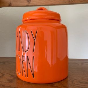 Rae Dunn Other - **SOLD** Rae Dunn Orange Candy Corn Canister Rae Dunn Other - **SOLD** Rae Dunn Orange Candy Corn Canister